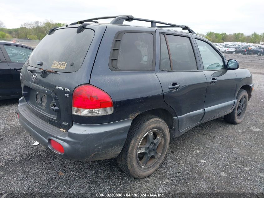 2004 Hyundai Santa Fe Gls VIN: KM8SC73D44U850375 Lot: 39230898