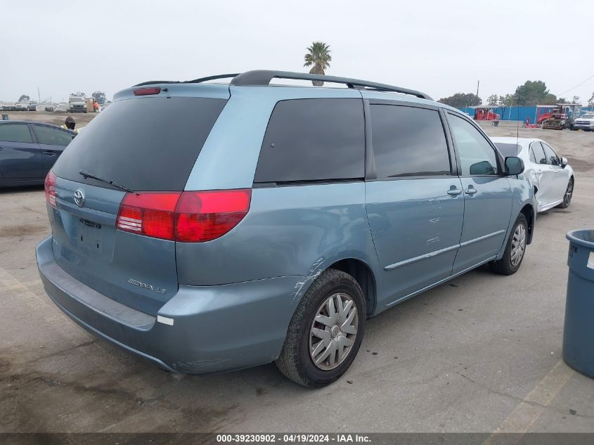 2005 Toyota Sienna Le VIN: 5TDZA23C55S355224 Lot: 39254550