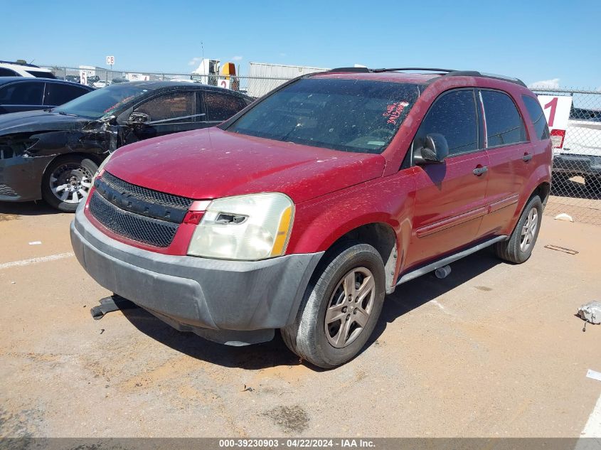 2005 Chevrolet Equinox Ls VIN: 2CNDL13FX56019616 Lot: 50132334