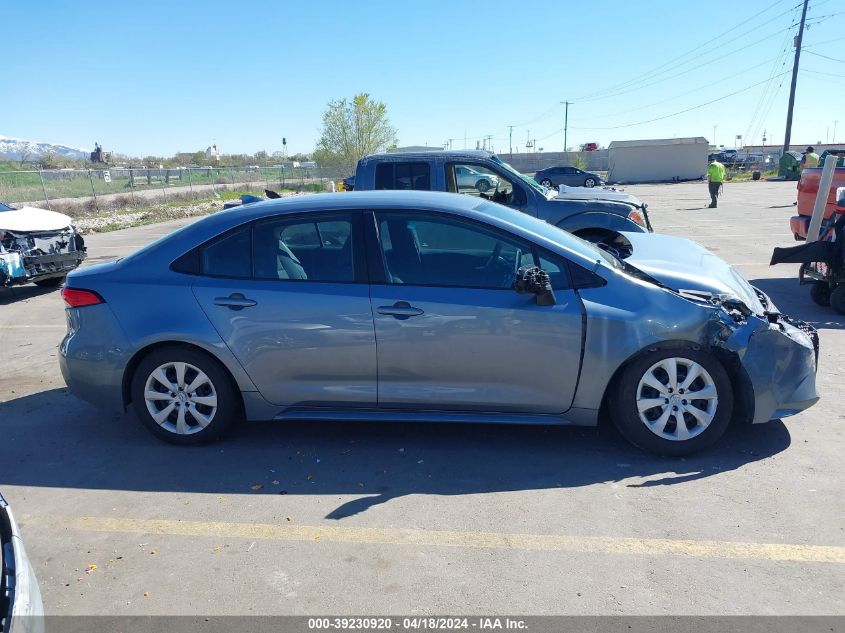 2020 Toyota Corolla Le VIN: 5YFEPRAE1LP029274 Lot: 39258209