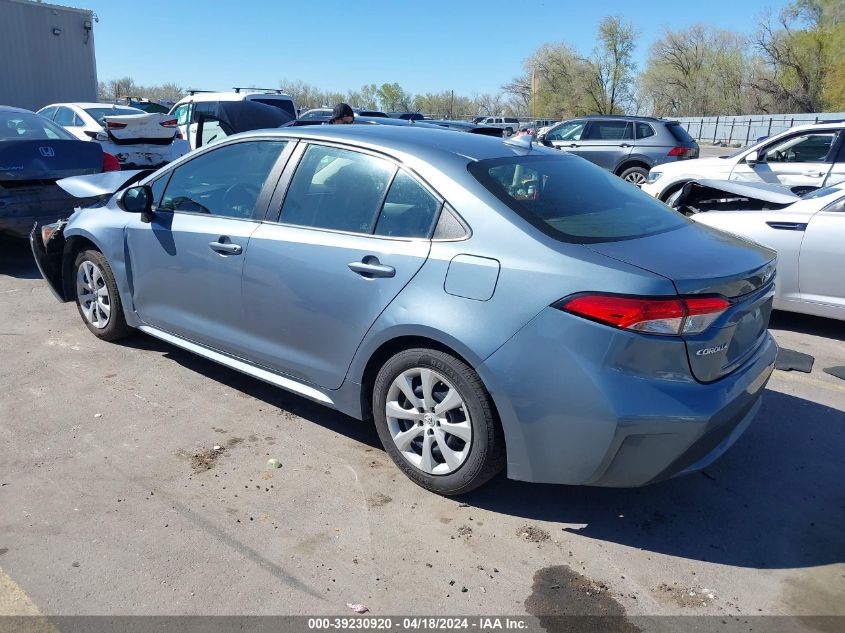 2020 Toyota Corolla Le VIN: 5YFEPRAE1LP029274 Lot: 39258209