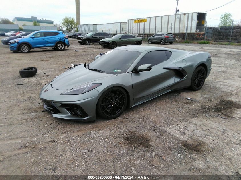 2023 Chevrolet Corvette Stingray Rwd 1Lt VIN: 1G1YA2D47P5127665 Lot: 39230936