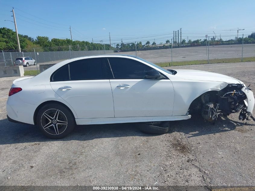 2023 Mercedes-Benz C 300 4Matic VIN: W1KAF4HBXPR074747 Lot: 39230938