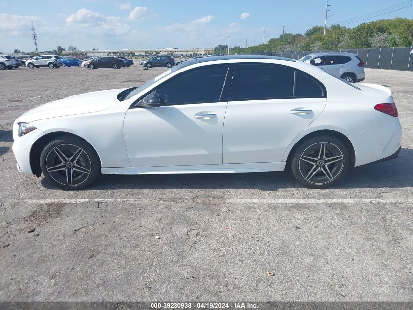2023 Mercedes-Benz C 300 4Matic VIN: W1KAF4HBXPR074747 Lot: 39230938