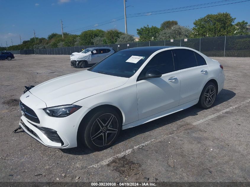 2023 Mercedes-Benz C 300 4Matic VIN: W1KAF4HBXPR074747 Lot: 39230938