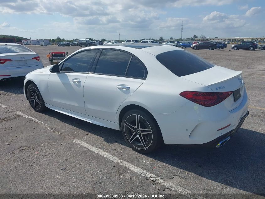 2023 Mercedes-Benz C 300 4Matic VIN: W1KAF4HBXPR074747 Lot: 39230938