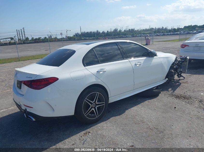 2023 Mercedes-Benz C 300 4Matic VIN: W1KAF4HBXPR074747 Lot: 39230938