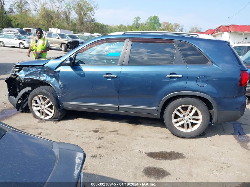 2014 Kia Sorento Lx VIN: 5XYKT3A68EG441882 Lot: 39230945