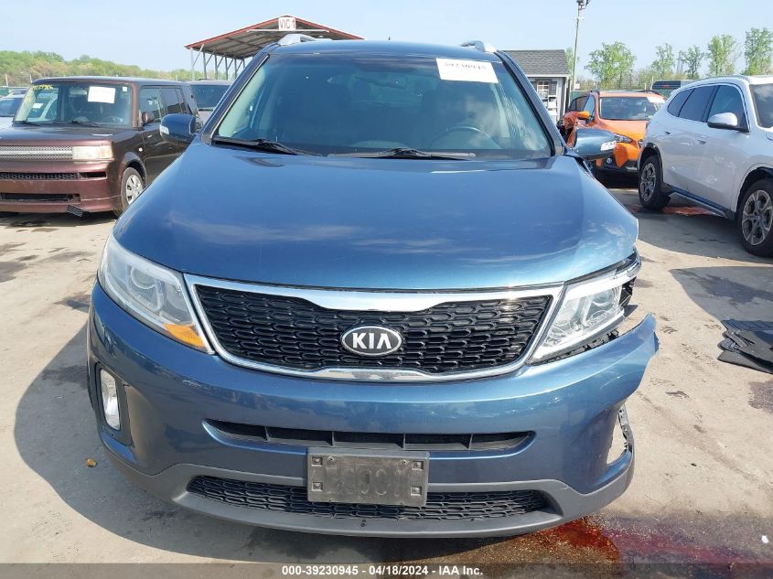 2014 Kia Sorento Lx VIN: 5XYKT3A68EG441882 Lot: 39230945
