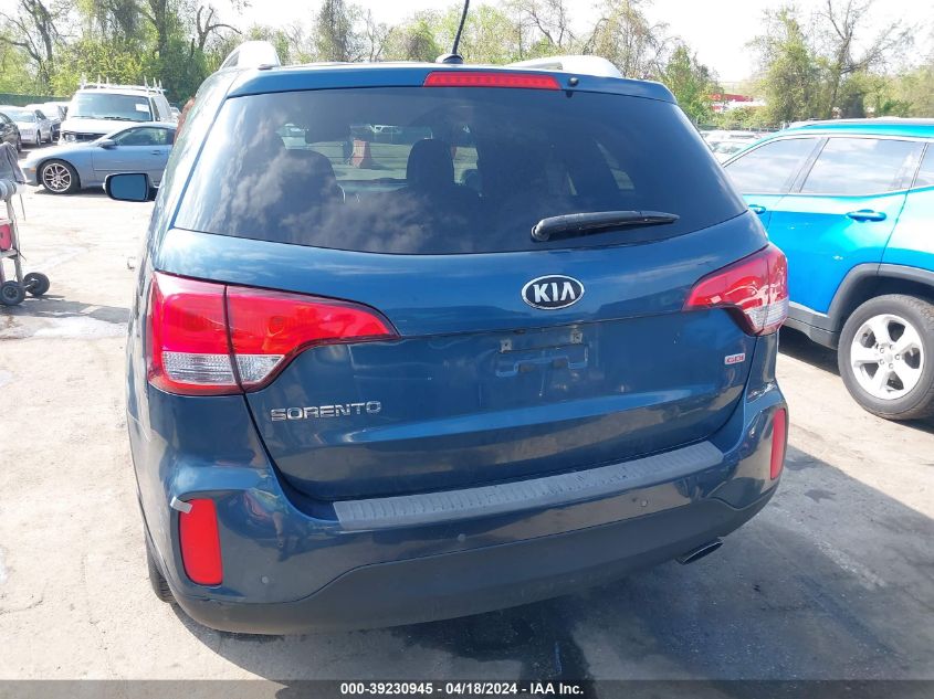 2014 Kia Sorento Lx VIN: 5XYKT3A68EG441882 Lot: 39230945