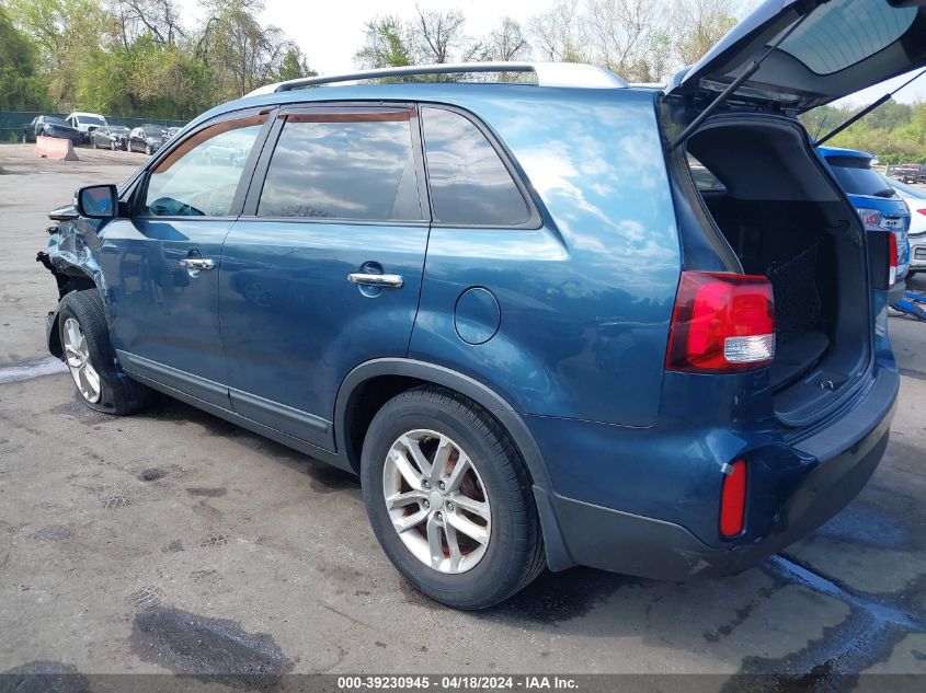 2014 Kia Sorento Lx VIN: 5XYKT3A68EG441882 Lot: 39253198