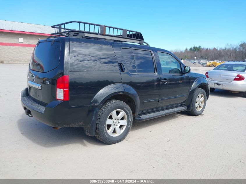 2008 Nissan Pathfinder Se VIN: 5N1AR18B28C642389 Lot: 39230948