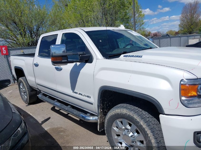 2018 GMC Sierra 2500Hd Denali VIN: 1GT12UEY7JF274895 Lot: 20153597