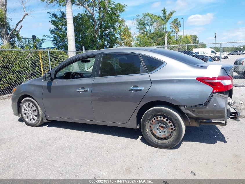 2016 Nissan Sentra S VIN: 3N1AB7AP6GY282666 Lot: 39230970