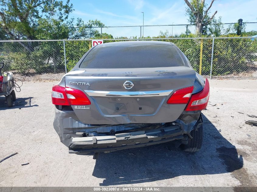 2016 Nissan Sentra S VIN: 3N1AB7AP6GY282666 Lot: 39230970