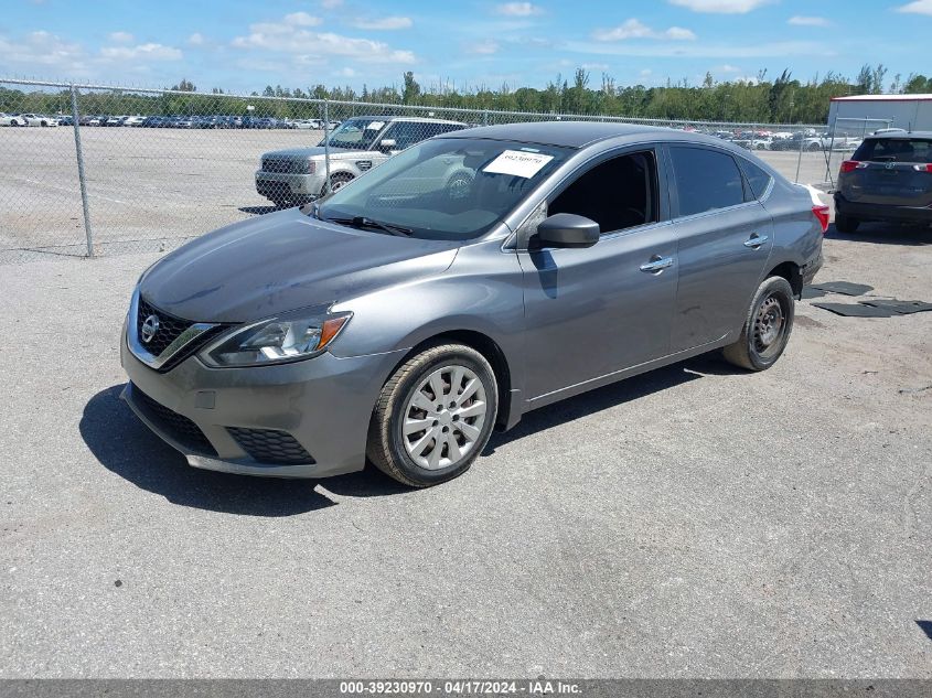 2016 Nissan Sentra S VIN: 3N1AB7AP6GY282666 Lot: 39230970