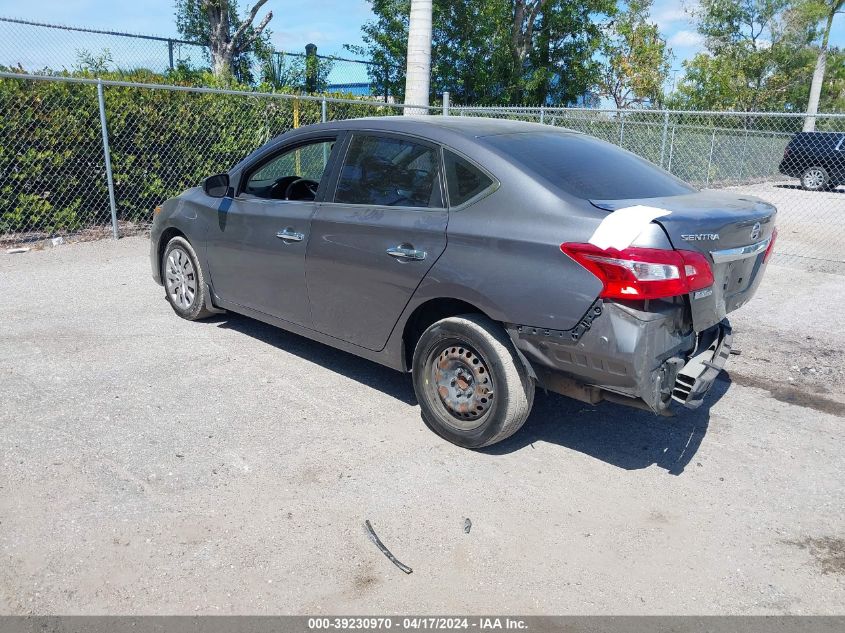 2016 Nissan Sentra S VIN: 3N1AB7AP6GY282666 Lot: 39230970