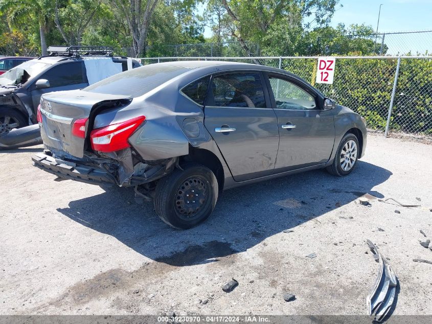 2016 Nissan Sentra S VIN: 3N1AB7AP6GY282666 Lot: 39230970