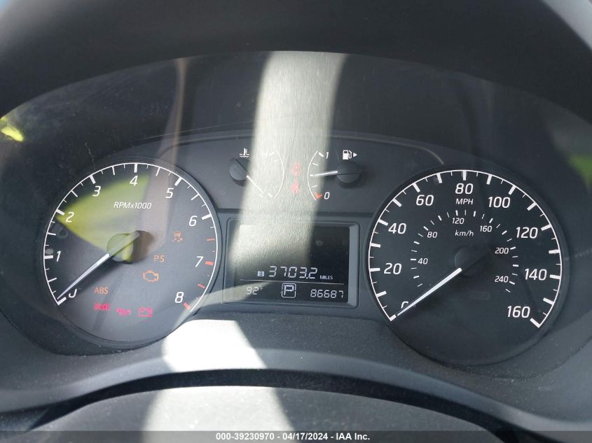 2016 Nissan Sentra S VIN: 3N1AB7AP6GY282666 Lot: 39230970