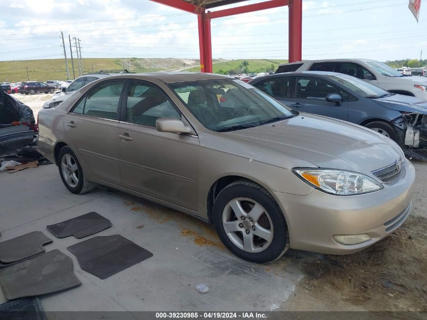 2002 Toyota Camry Se V6 VIN: 4T1BF32K72U520114 Lot: 39258586