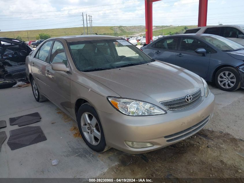 2002 Toyota Camry Se V6 VIN: 4T1BF32K72U520114 Lot: 39258586