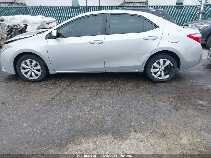 2016 Toyota Corolla Le VIN: 2T1BURHE5GC706642 Lot: 39231001