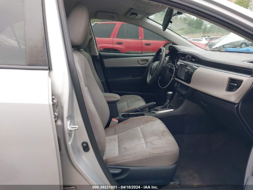 2016 Toyota Corolla Le VIN: 2T1BURHE5GC706642 Lot: 39231001