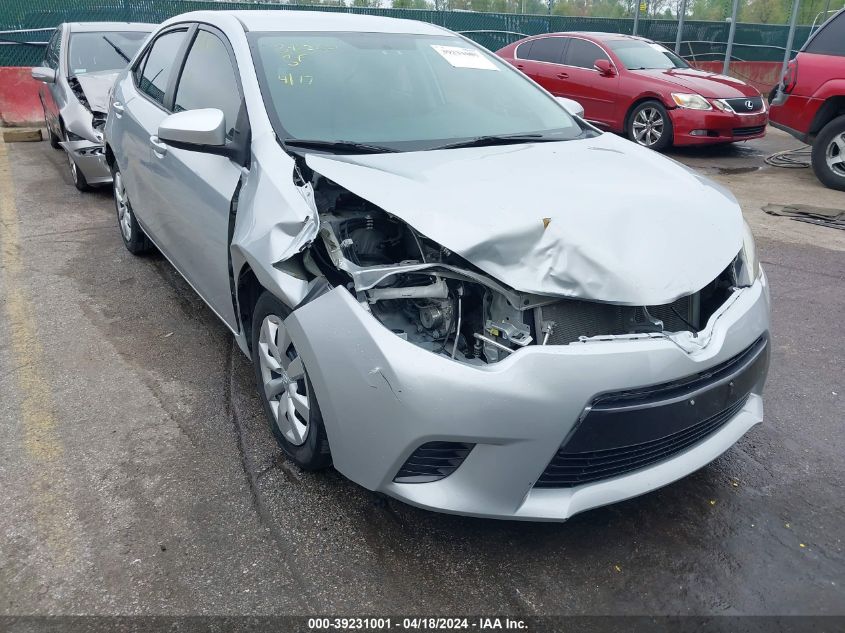 2016 Toyota Corolla Le VIN: 2T1BURHE5GC706642 Lot: 39231001