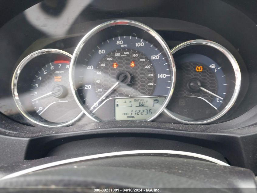 2016 Toyota Corolla Le VIN: 2T1BURHE5GC706642 Lot: 39231001