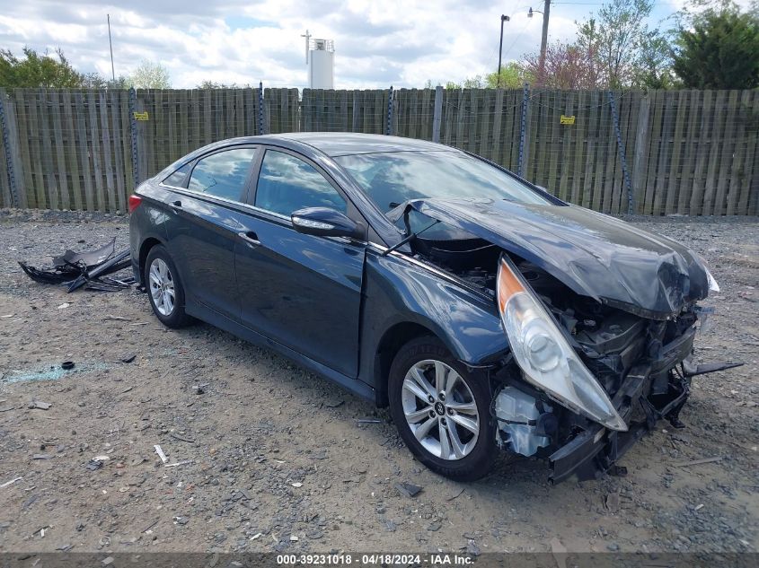 2014 Hyundai Sonata Gls VIN: 5NPEB4AC2EH885375 Lot: 39257000