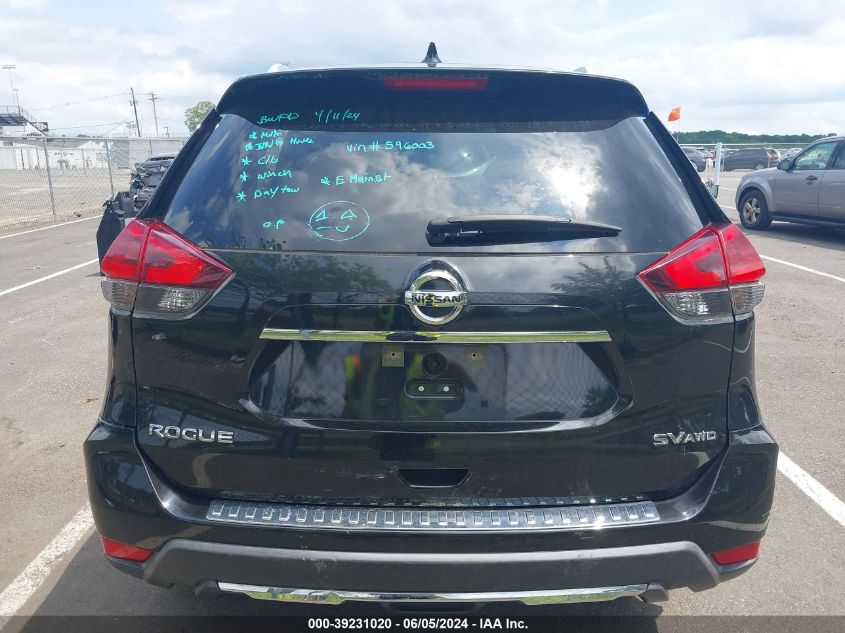 2018 Nissan Rogue Sv VIN: KNMAT2MV5JP596003 Lot: 20154240