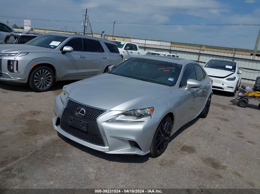2014 Lexus Is 350 VIN: JTHBE1D24E5003018 Lot: 39231024