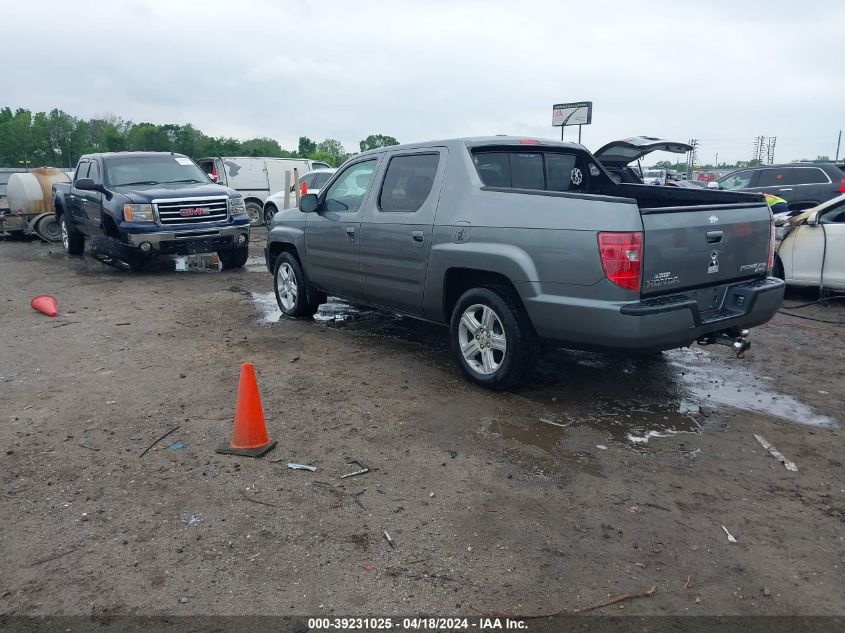 2009 Honda Ridgeline Rtl VIN: 5FPYK16529B106249 Lot: 39258815