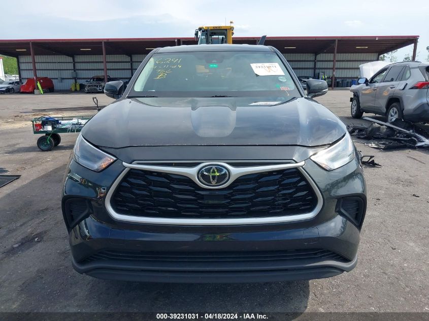 2021 Toyota Highlander L VIN: 5TDCZRAH2MS085440 Lot: 39231031