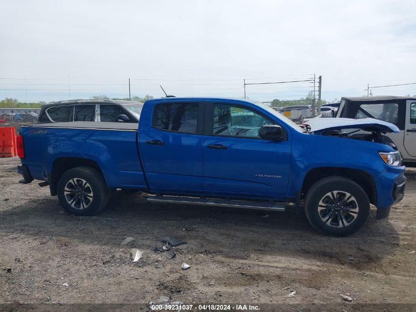 2021 Chevrolet Colorado 4Wd Long Box Z71 VIN: 1GCGTDENXM1185577 Lot: 39231037