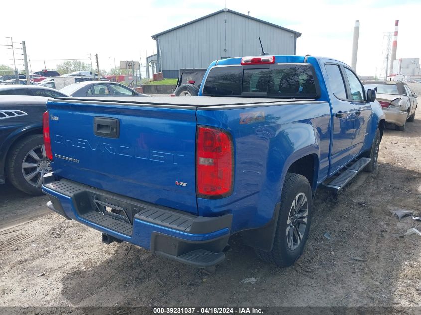 2021 Chevrolet Colorado 4Wd Long Box Z71 VIN: 1GCGTDENXM1185577 Lot: 39231037
