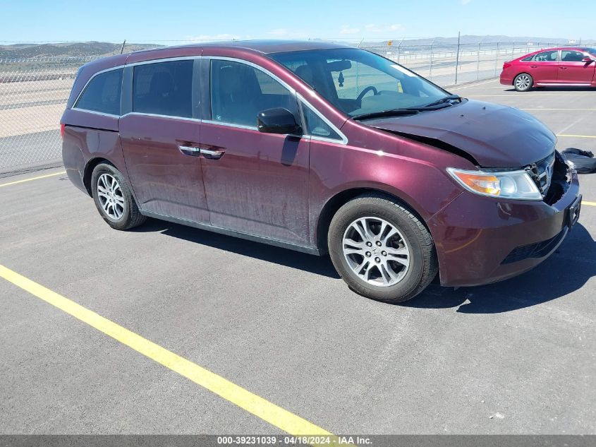 2012 Honda Odyssey Ex-L VIN: 5FNRL5H6XCB055596 Lot: 39231039