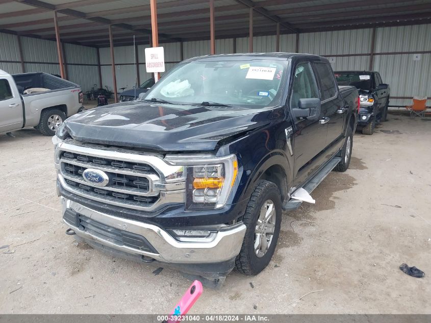 2022 Ford F-150 Xlt VIN: 1FTFW1E52NKD95152 Lot: 39231040