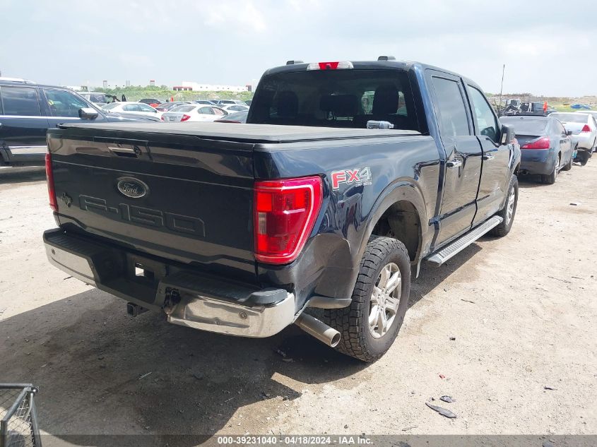 2022 Ford F-150 Xlt VIN: 1FTFW1E52NKD95152 Lot: 39231040