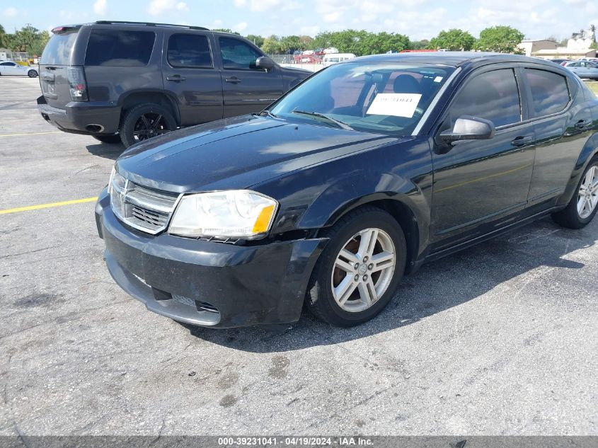 2008 Dodge Avenger Sxt VIN: 1B3LC56R68N571144 Lot: 39231041