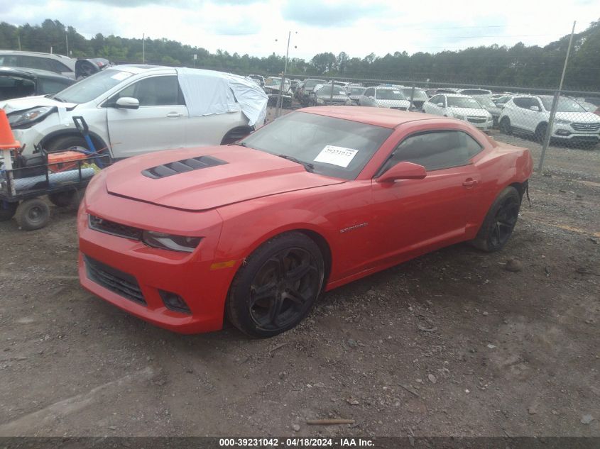 2014 Chevrolet Camaro 1Ss VIN: 2G1FS1EW9E9256330 Lot: 39252609