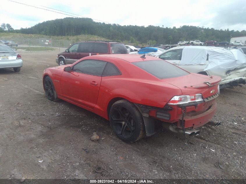 2014 Chevrolet Camaro 1Ss VIN: 2G1FS1EW9E9256330 Lot: 39252609