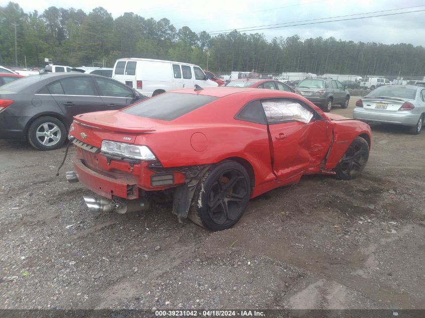 2014 Chevrolet Camaro 1Ss VIN: 2G1FS1EW9E9256330 Lot: 39252609