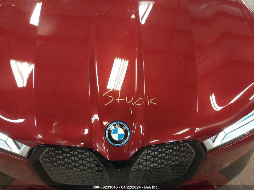 2023 BMW Ix xDrive50 VIN: WB523CF06PCM29625 Lot: 39231046