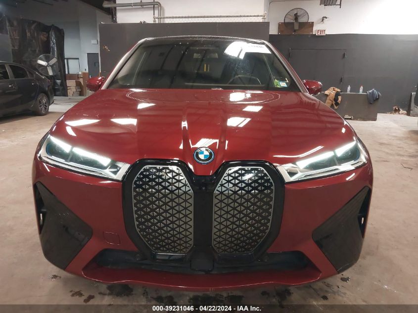 2023 BMW Ix xDrive50 VIN: WB523CF06PCM29625 Lot: 39231046