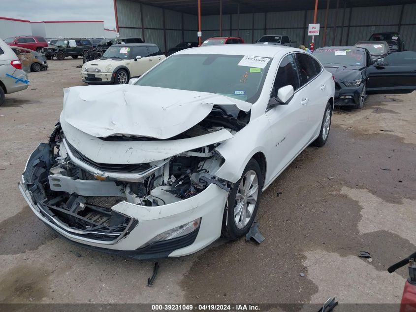2019 Chevrolet Malibu Lt VIN: 1G1ZD5ST1KF110967 Lot: 39231049
