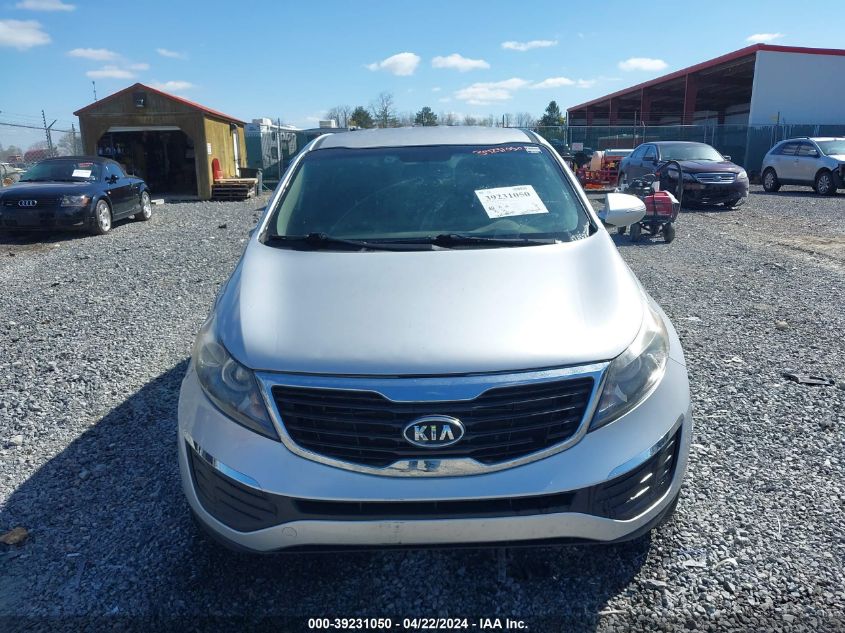 2012 Kia Sportage Lx VIN: KNDPBCA27C7218698 Lot: 39231050