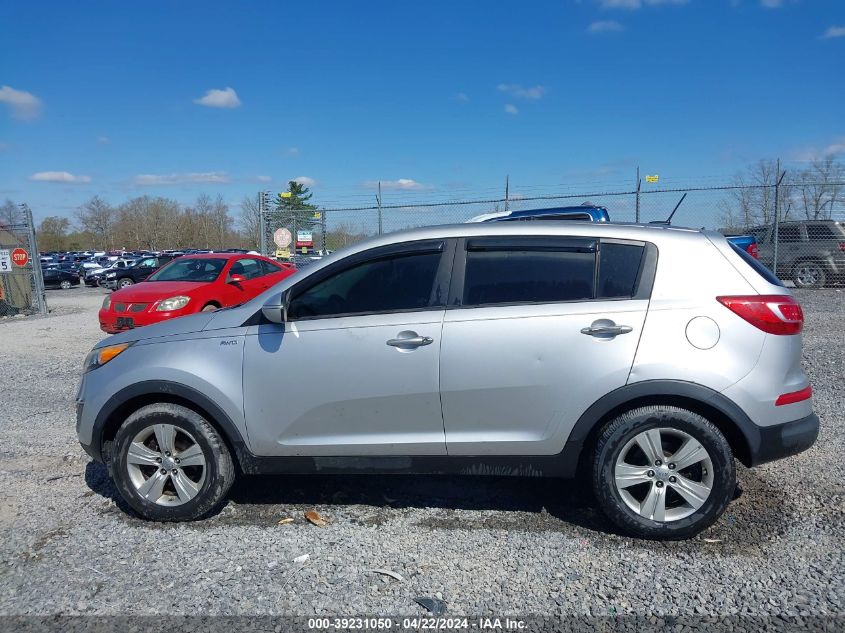 2012 Kia Sportage Lx VIN: KNDPBCA27C7218698 Lot: 39231050