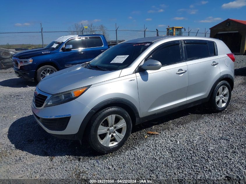 2012 Kia Sportage Lx VIN: KNDPBCA27C7218698 Lot: 51109514