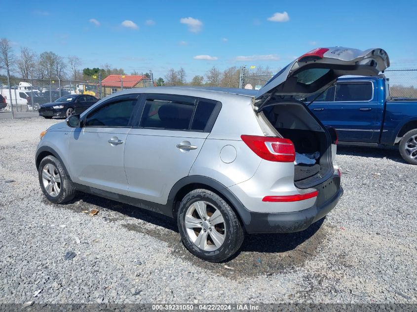 2012 Kia Sportage Lx VIN: KNDPBCA27C7218698 Lot: 39231050